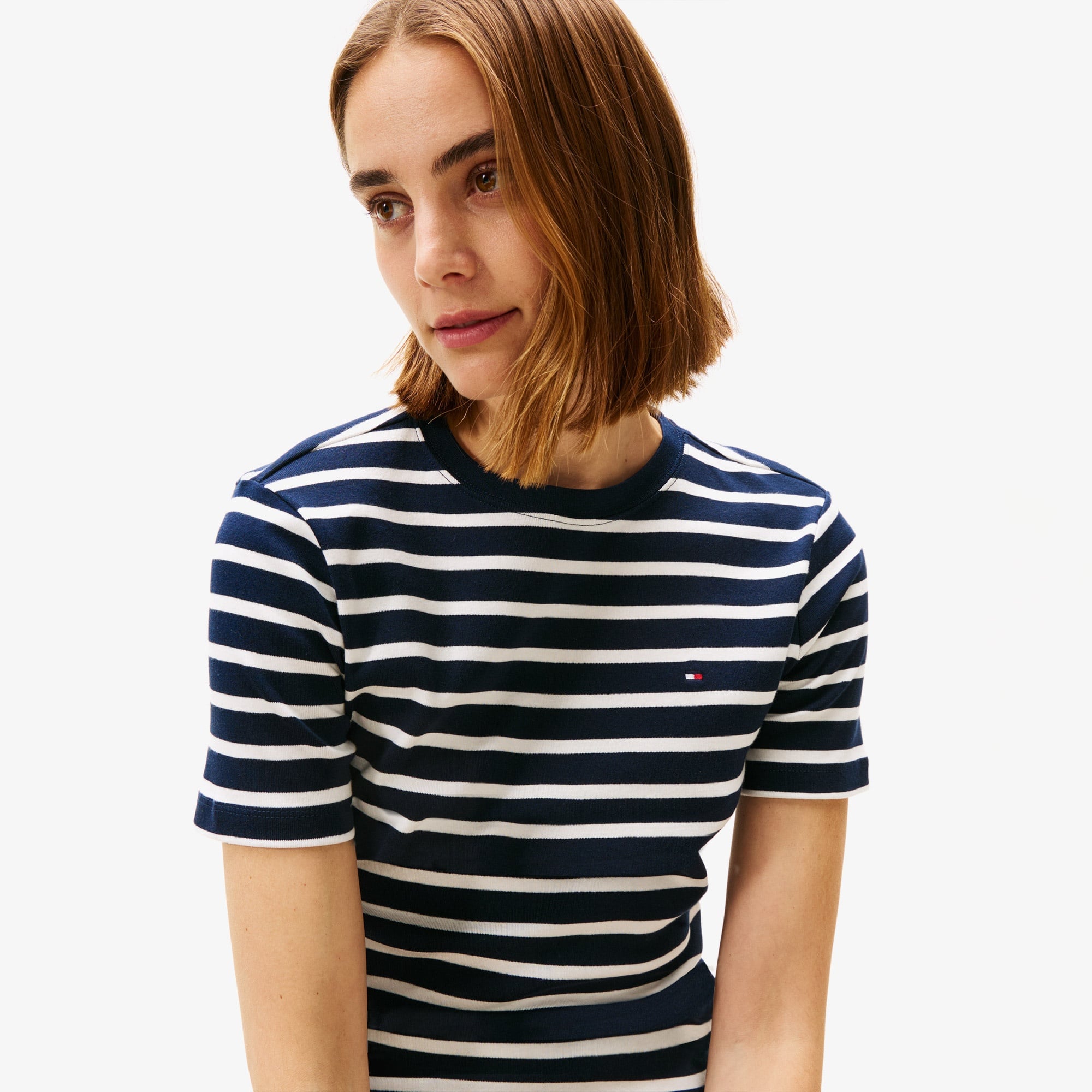 Tommy Hilfiger Cody Kadın Lacivert T-Shirt
