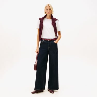  Tommy Hilfiger Pique Kadın Beyaz T-Shirt