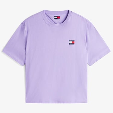  Tommy Jeans 90S Classic Erkek Mor T-Shirt