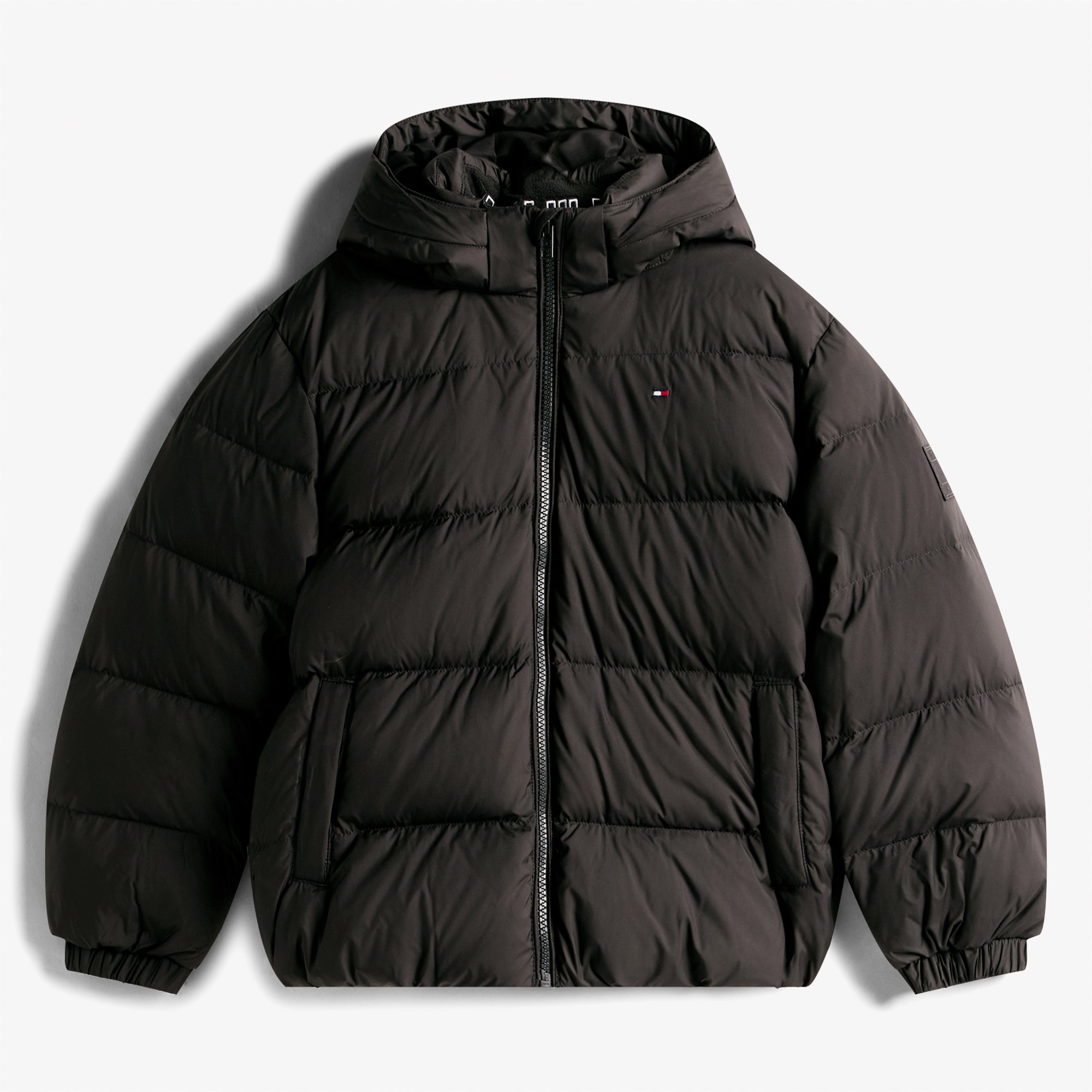 Tommy Hilfiger Essential Down Çocuk Siyah Puffer Mont