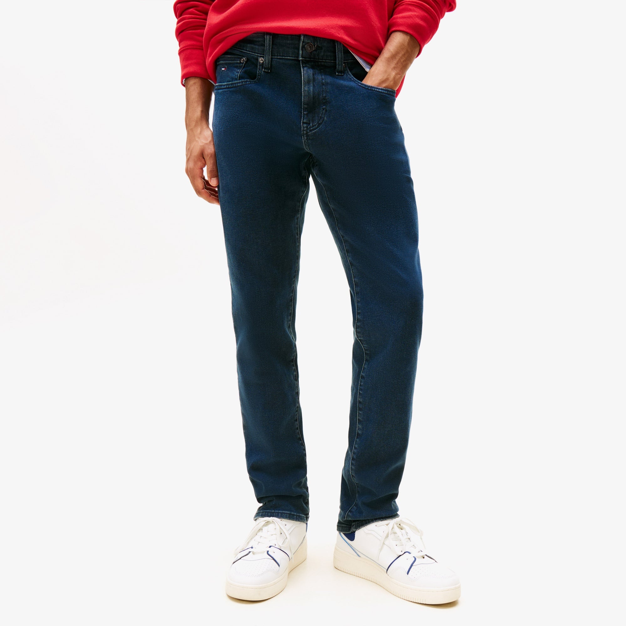Tommy Hilfiger Scanton Ai4269 Erkek Mavi Slim Jean