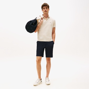  Tommy Hilfiger 1985 Regular Erkek Bej Polo