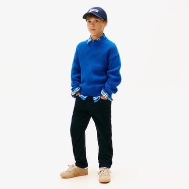  Tommy Hilfiger Corduroy Skater Çocuk 5 Cepli Lacivert Pantolon