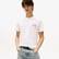 Tommy Jeans Slim Pop Color Flag Erkek Beyaz T-Shirt