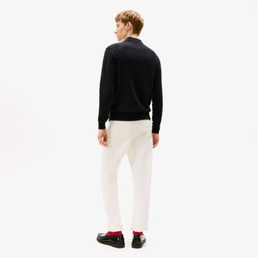  Tommy Hilfiger Pima Organic Cashmere Erkek Siyah Triko