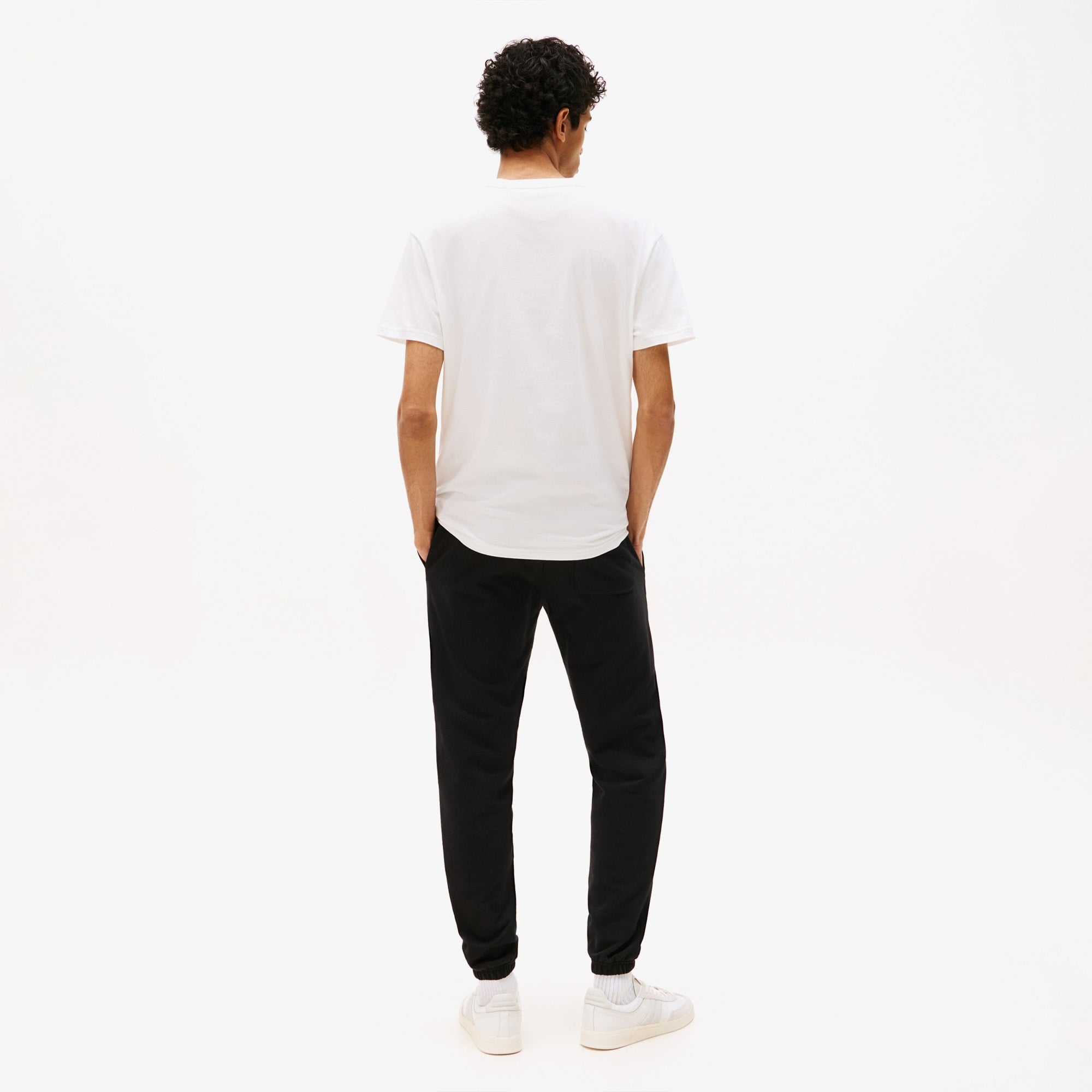 Tommy Jeans Slim Flag Erkek Siyah Eşofman Altı