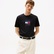 Tommy Hilfiger Linear Flag Graphic Erkek Siyah T-Shirt