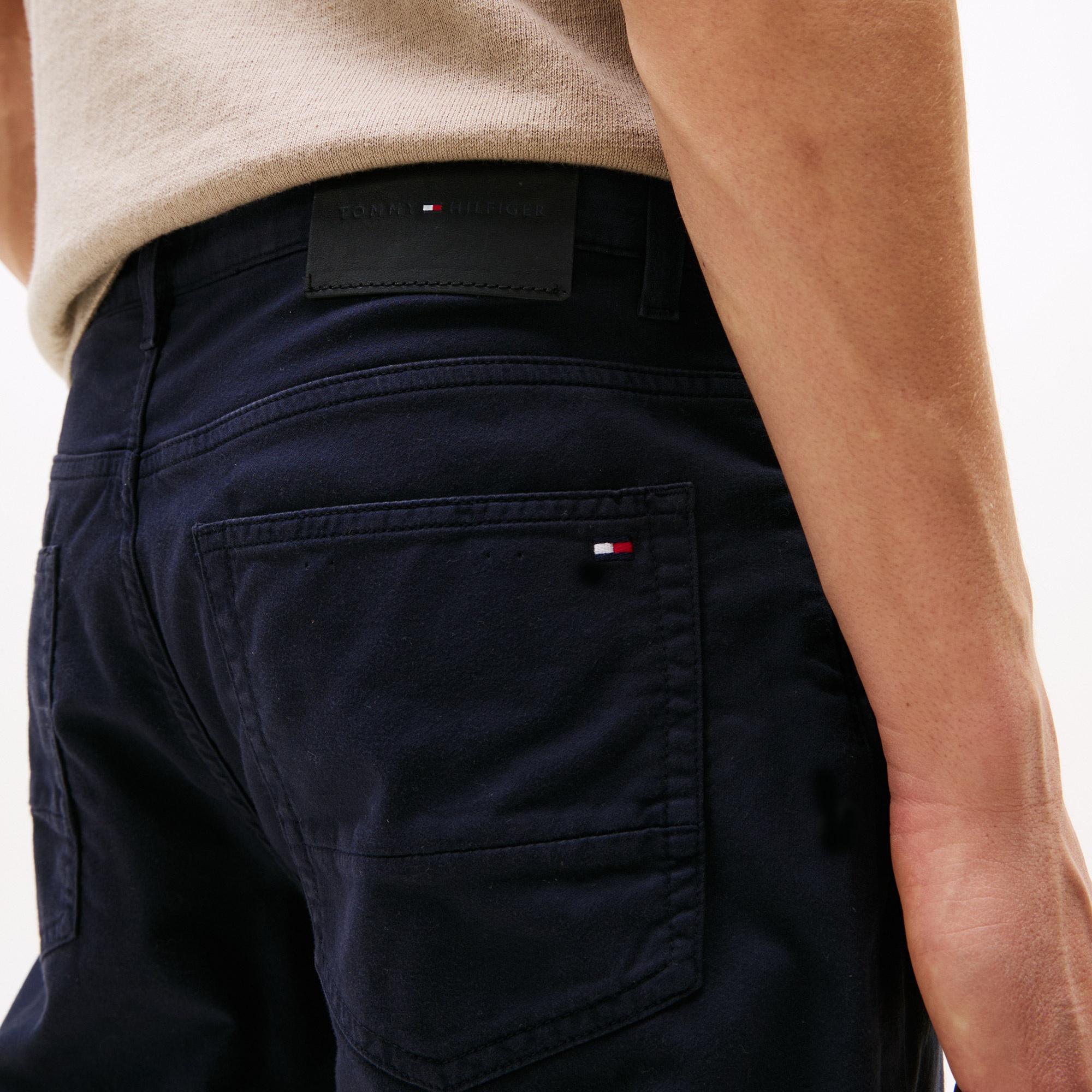 Tommy Hilfiger Denton Comfort Erkek Mavi 5 Cepli Pantolon