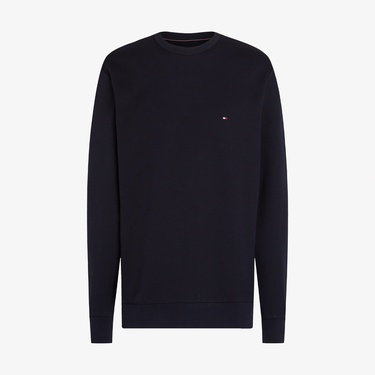  Tommy Hilfiger Essential Intechno Yuvarlak Yaka Erkek Lacivert Sweatshirt
