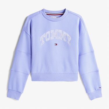  Tommy Hilfiger Varsity Çocuk Mavi Sweatshirt