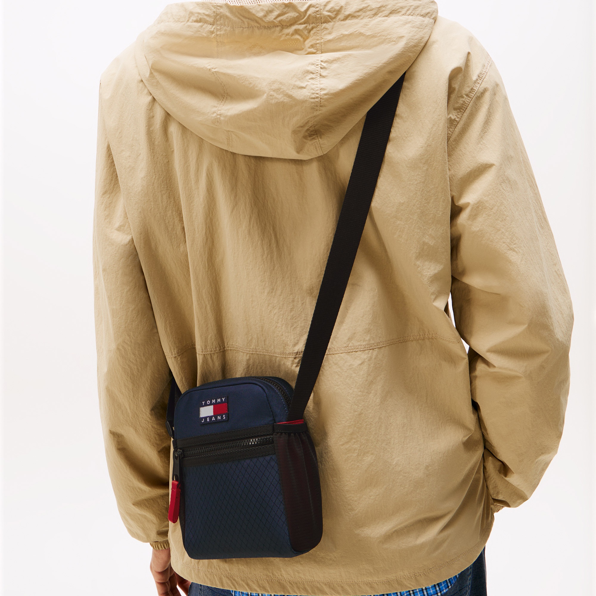 Tommy Jeans Archive Reporter Erkek Mavi Çapraz Çanta