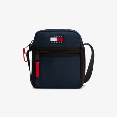  Tommy Jeans Archive Reporter Erkek Mavi Çapraz Çanta