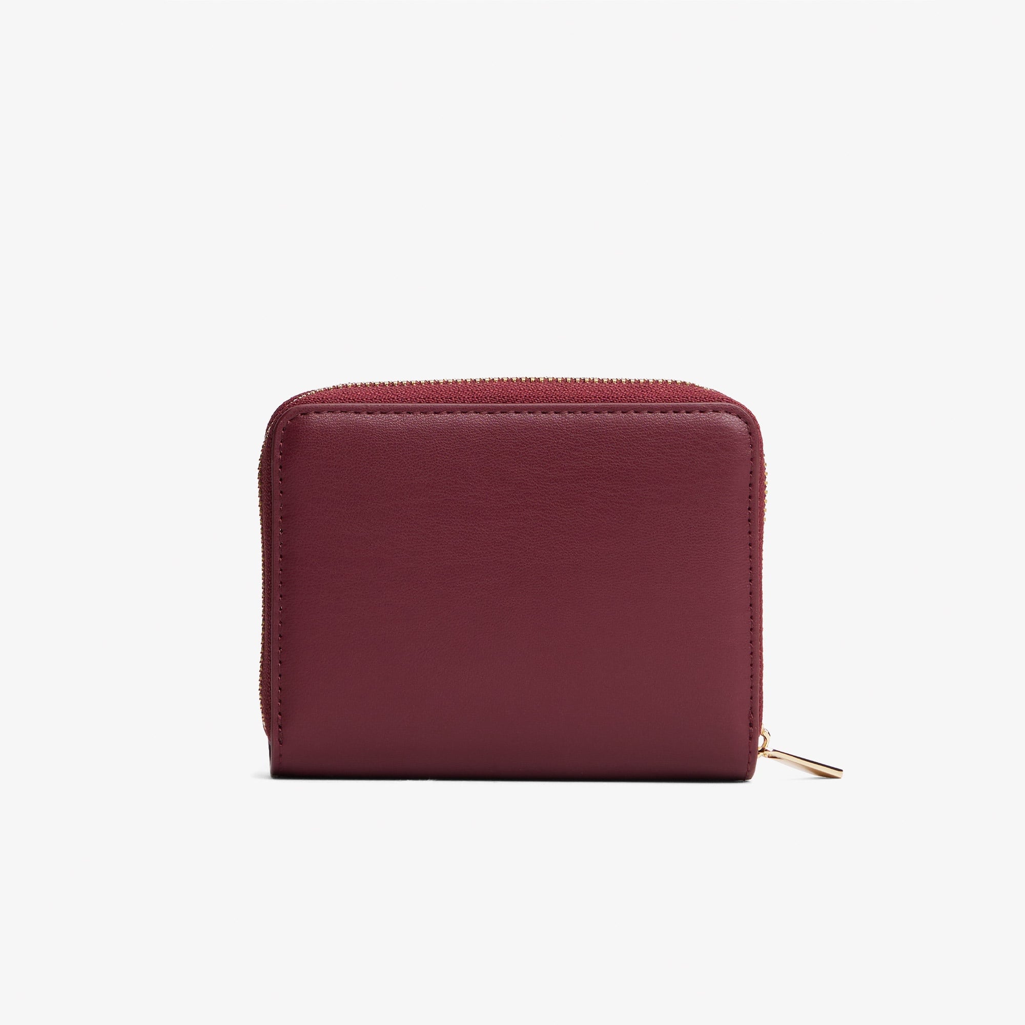Tommy Hilfiger Icon Med Flap Kadın Bordo Cüzdan