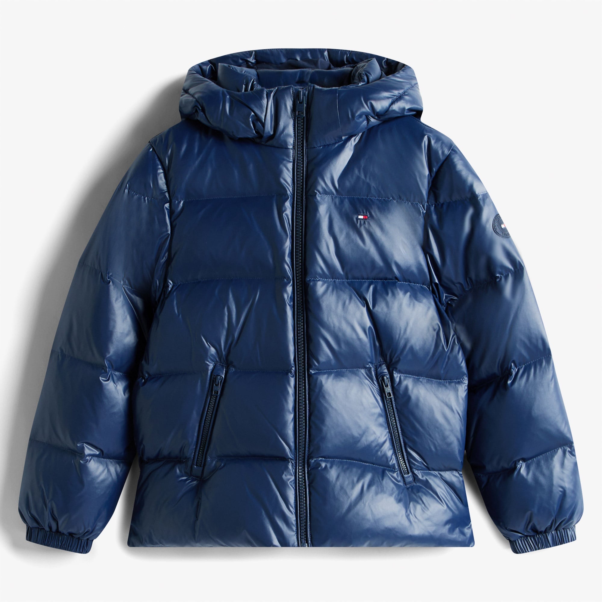 Tommy Hilfiger Essential Down Çocuk Puffer Lacivert Mont