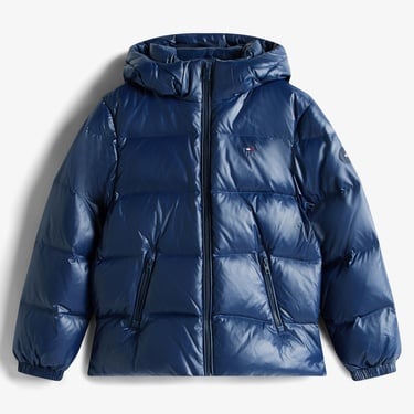  Tommy Hilfiger Essential Down Çocuk Puffer Lacivert Mont