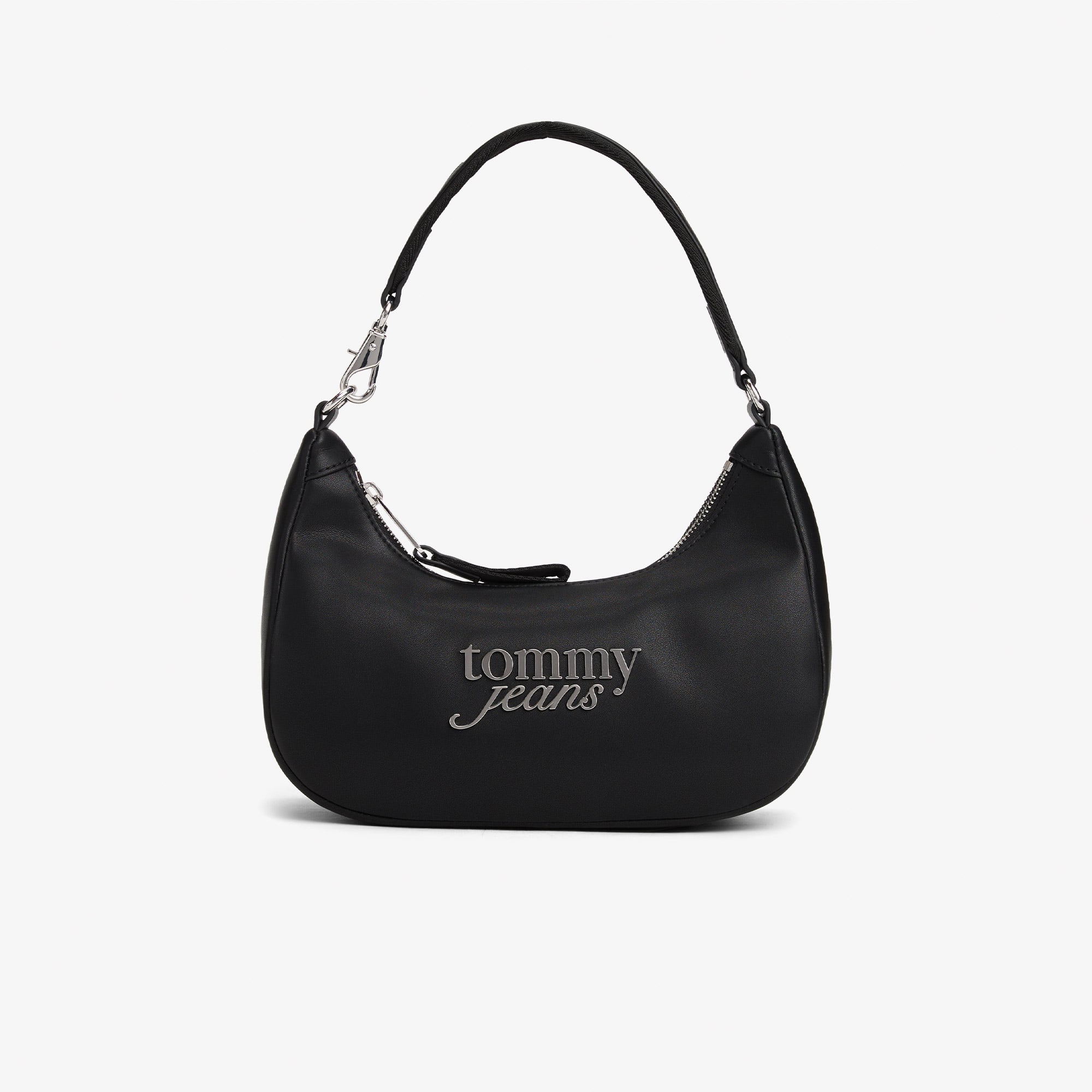  Tommy Jeans Bold Script Kadın Siyah Omuz Çantası