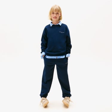  Tommy Hilfiger Mini Corp Çocuk Lacivert Eşofman Takımı