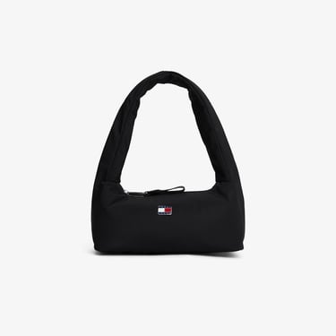  Tommy Jeans Urban Nylon Kadın Siyah Omuz Çantası