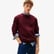 Tommy Hilfiger Essentials Seasonal Yuvarlak Yaka Erkek Bej Sweatshirt