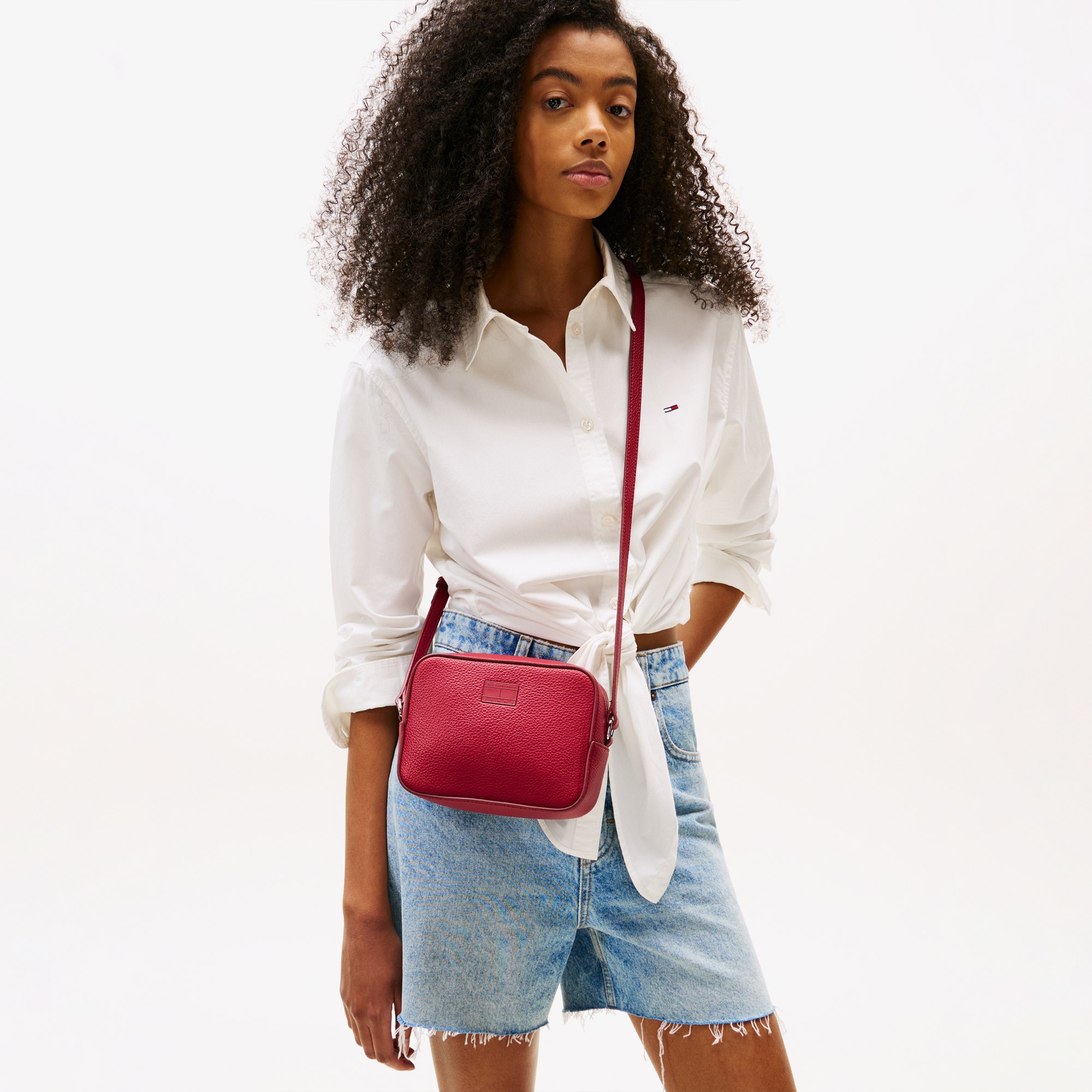 Tommy Jeans Must Kadın Kırmızı Çapraz Çanta