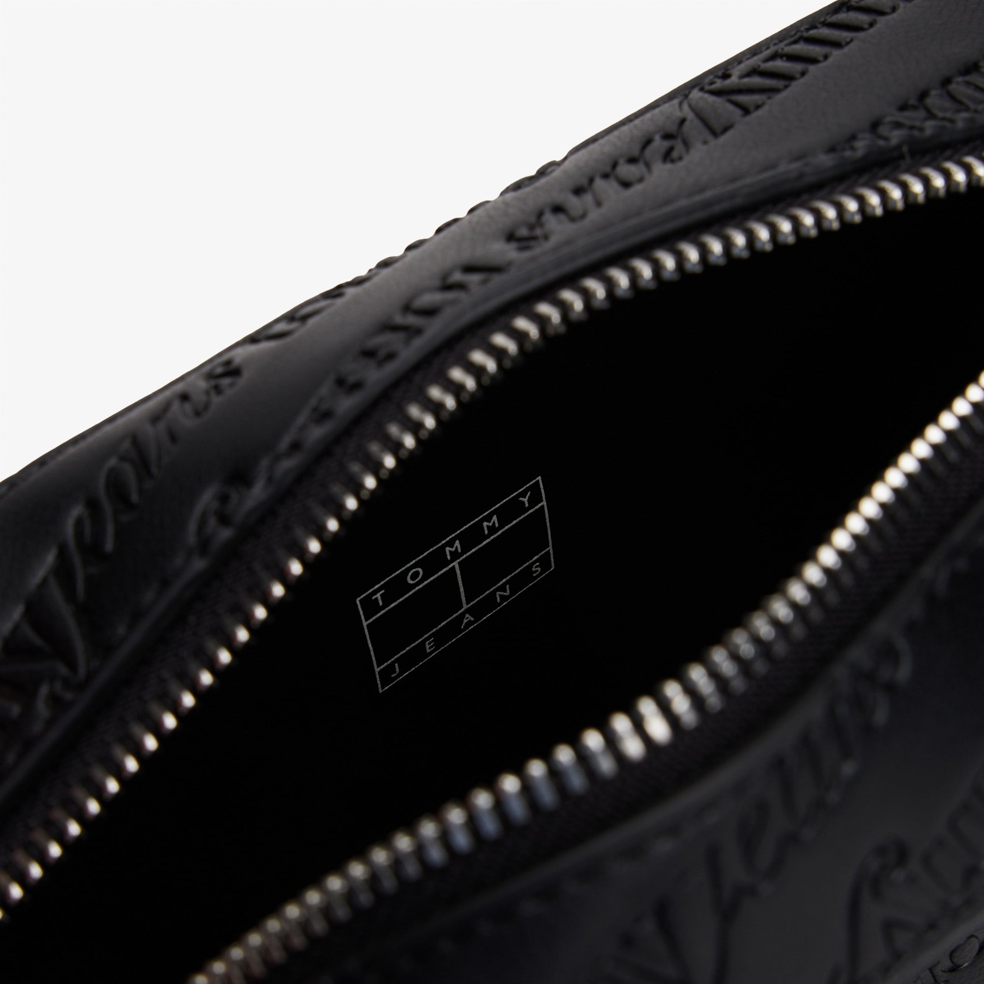 Tommy Jeans Must All Over Print Kadın Siyah Çapraz Çanta