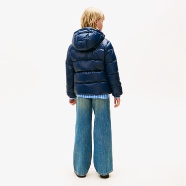  Tommy Hilfiger Essential Down Çocuk Puffer Lacivert Mont