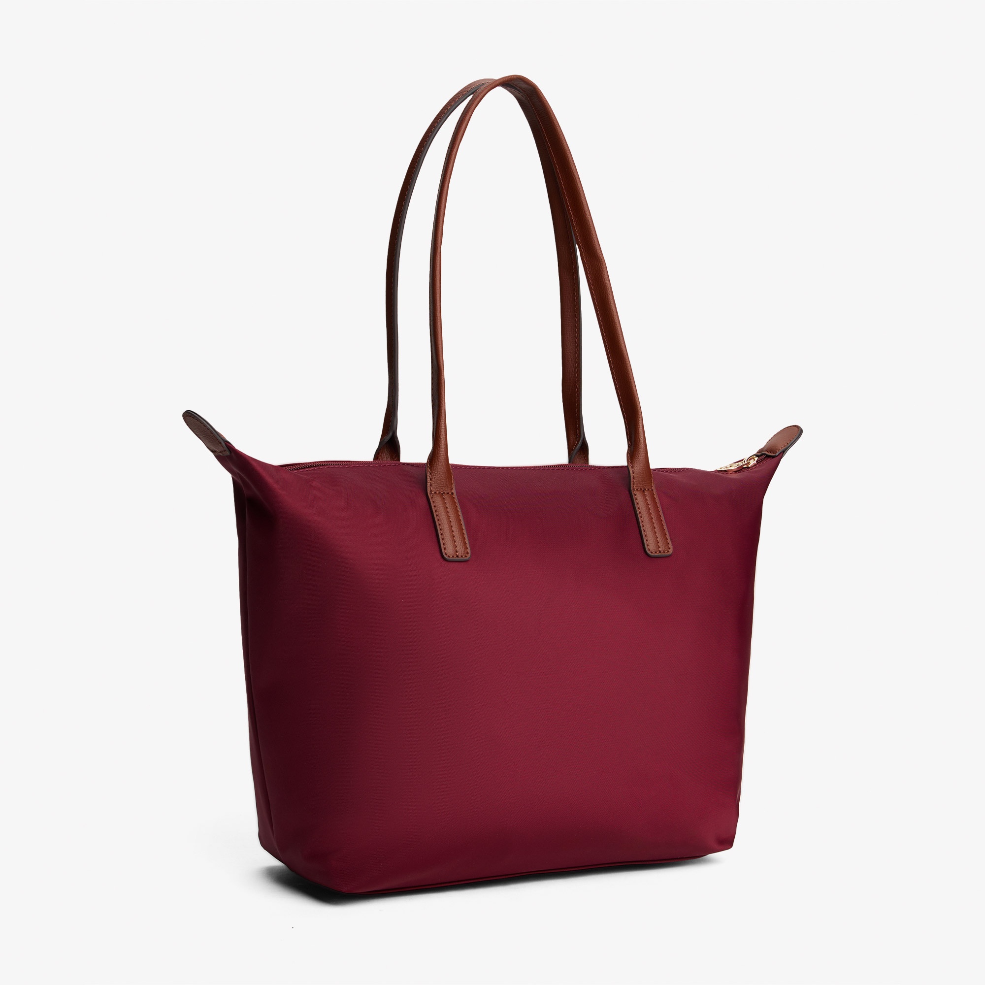 Tommy Hilfiger Popette Kadın Mor Tote Çanta