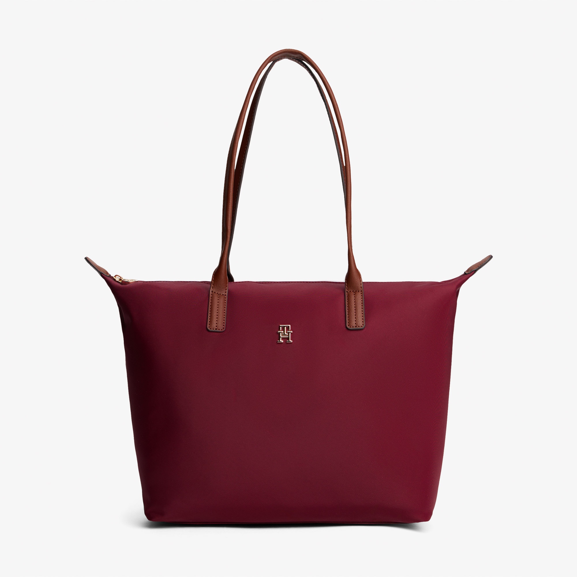 Tommy Hilfiger Popette Kadın Mor Tote Çanta