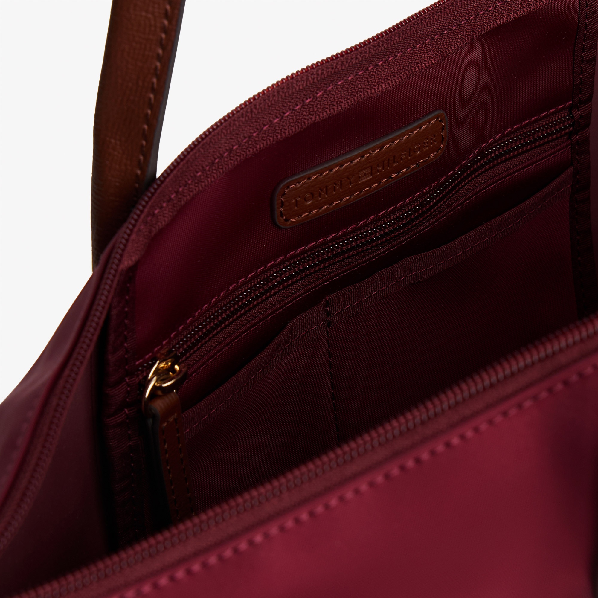 Tommy Hilfiger Popette Kadın Mor Tote Çanta