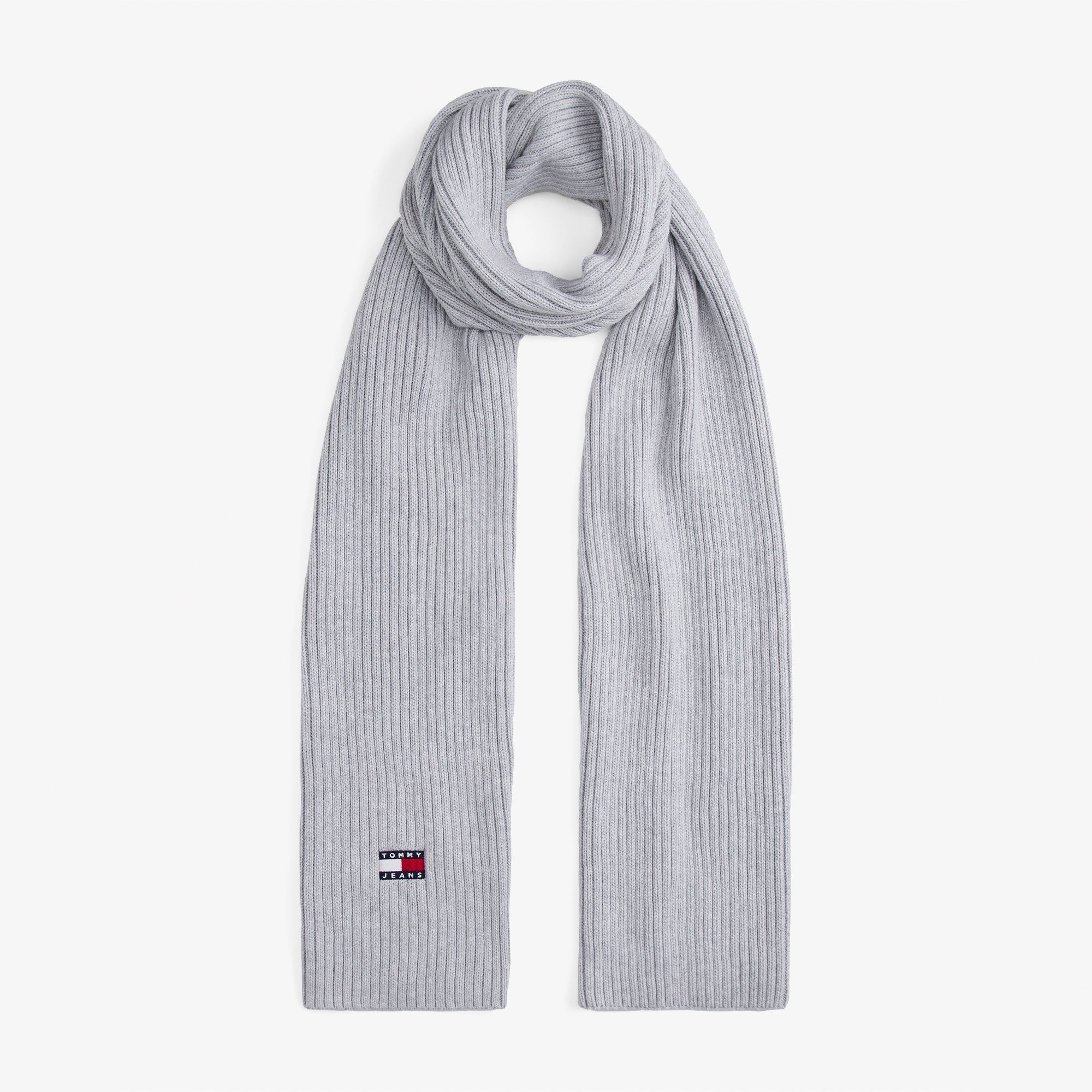 Tommy Jeans Heritage Core Kadın Gri Atkı