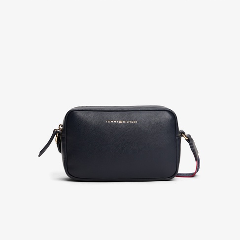 Tommy Hilfiger Logotape Kadın Lacivert Çapraz Çanta