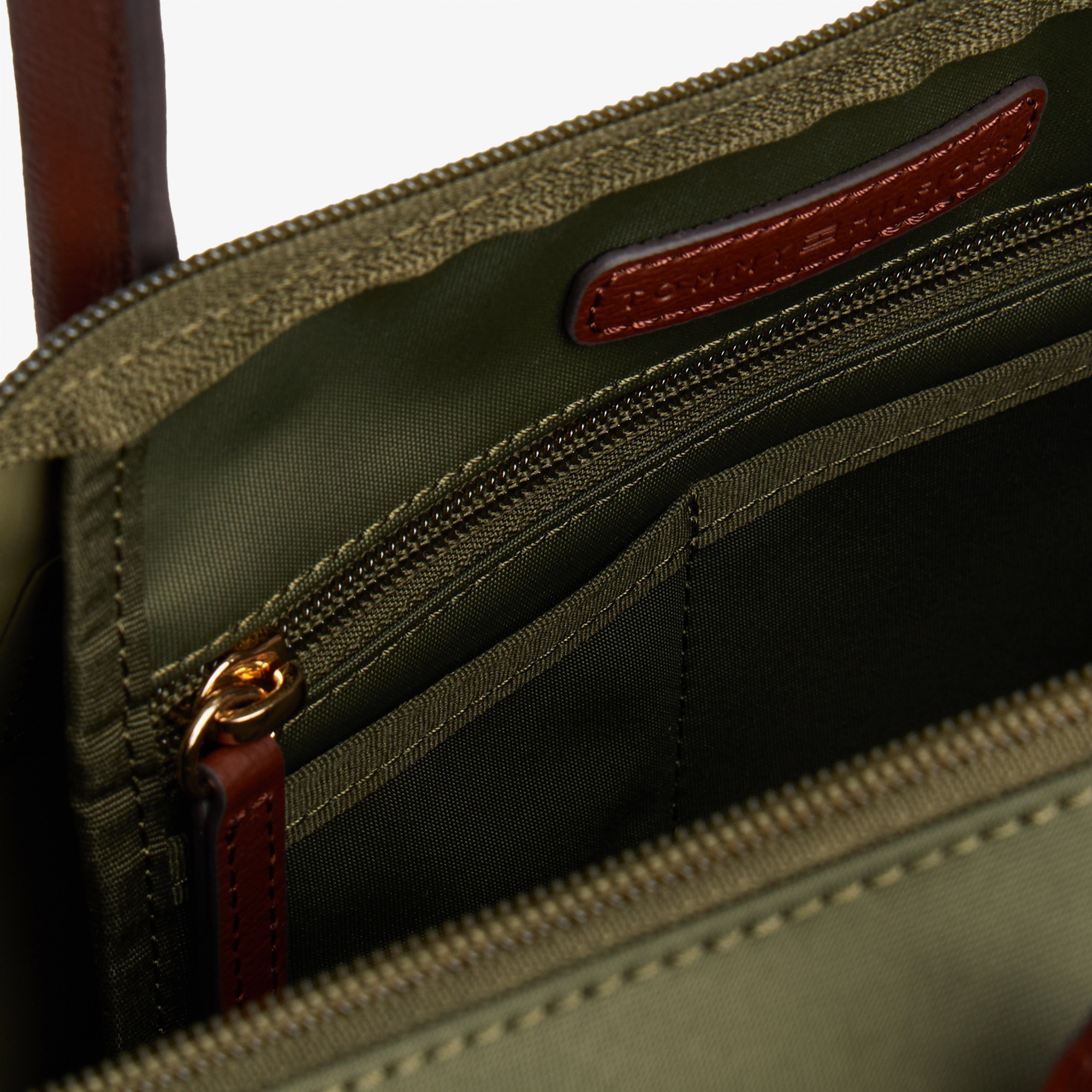 Tommy Hilfiger Popette Kadın Yeşil Tote Çanta