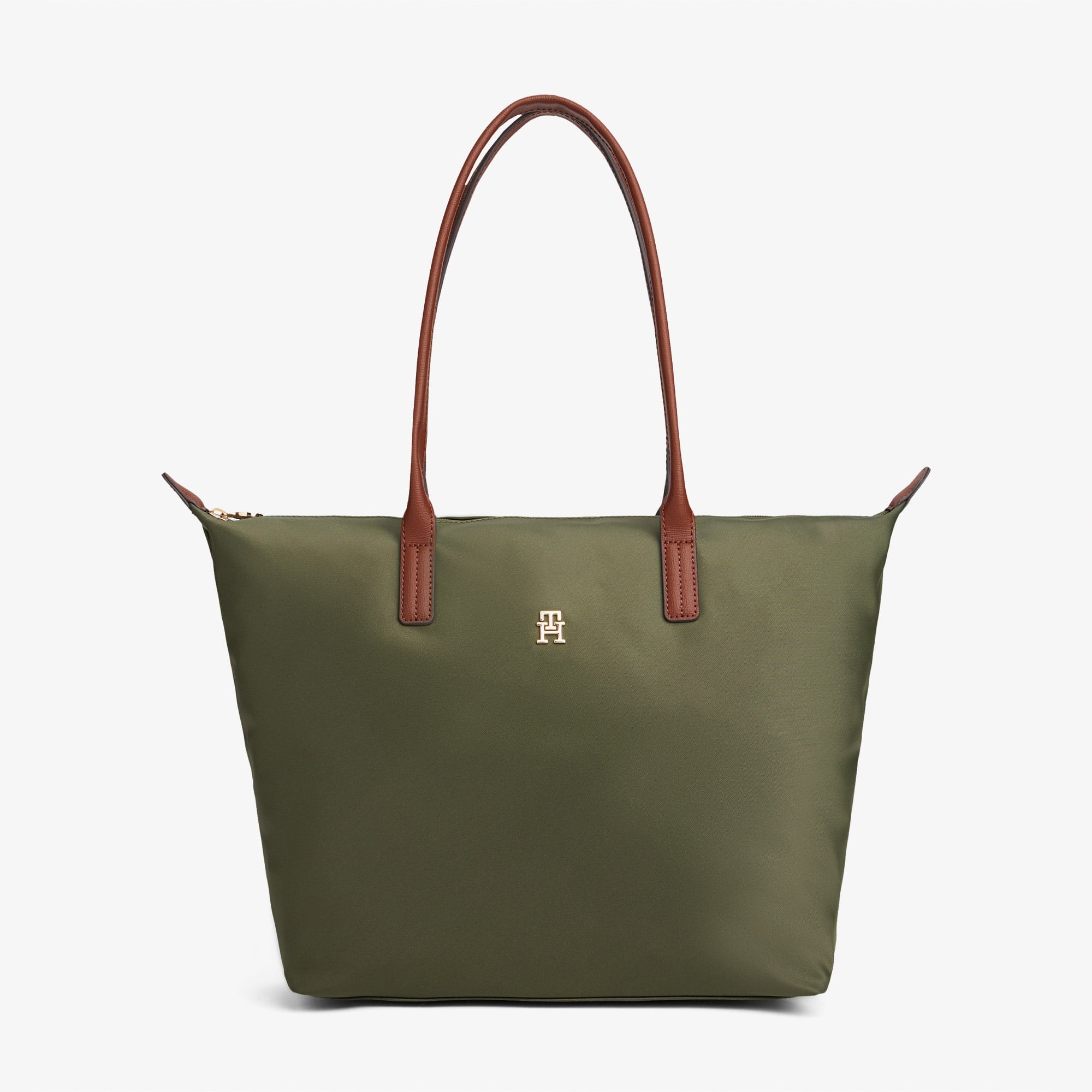 Tommy Hilfiger Popette Kadın Yeşil Tote Çanta