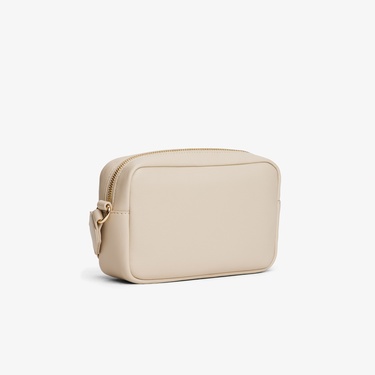  Tommy Hilfiger Logotape Kadın Bej Çapraz Çanta