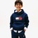 Tommy Hilfiger Flag Çocuk Beyaz Hoodie