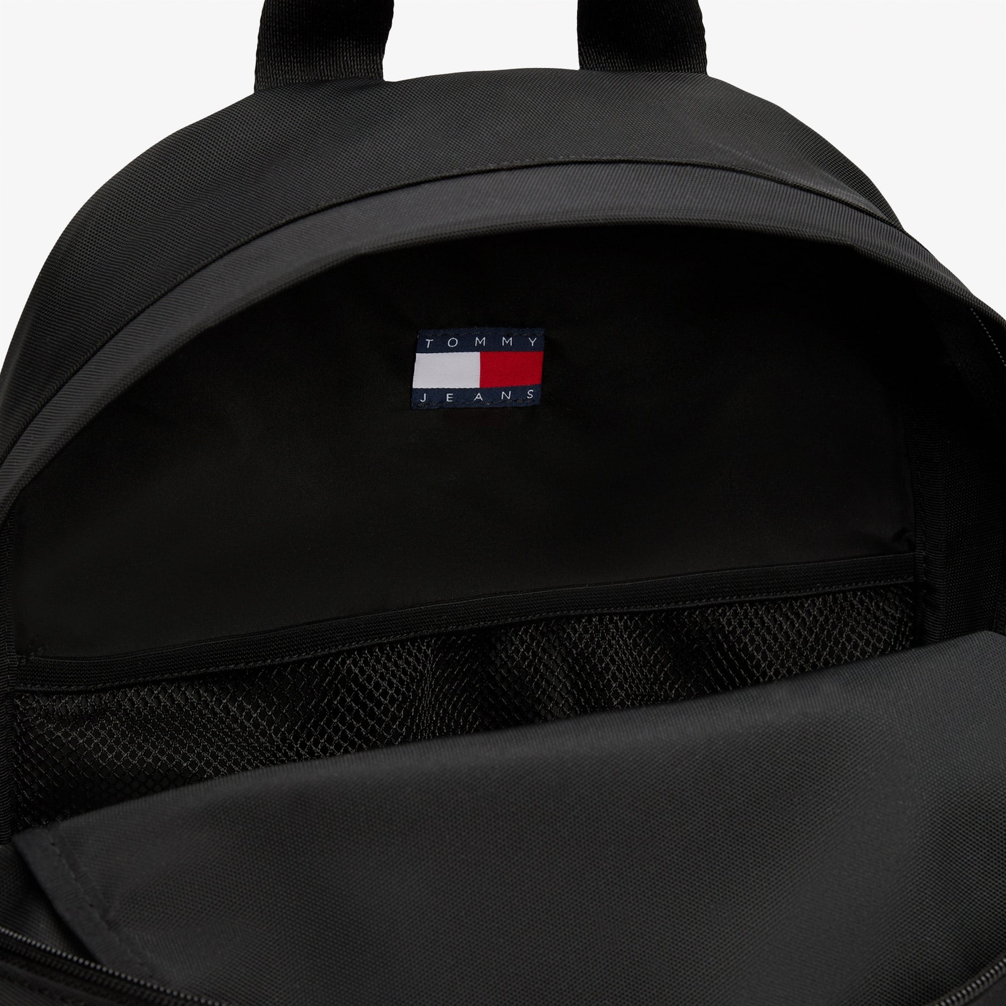 Tommy Jeans Essentials Daily Dome Erkek Siyah Sırt Çantası