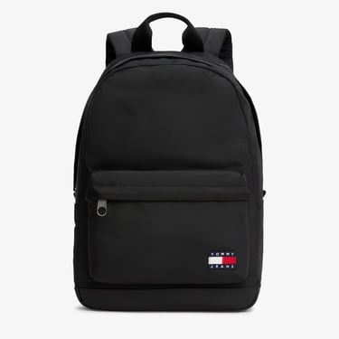  Tommy Jeans Essentials Daily Dome Erkek Siyah Sırt Çantası