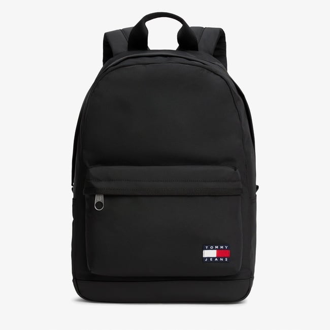  Tommy Jeans Essentials Daily Dome Erkek Siyah Sırt Çantası