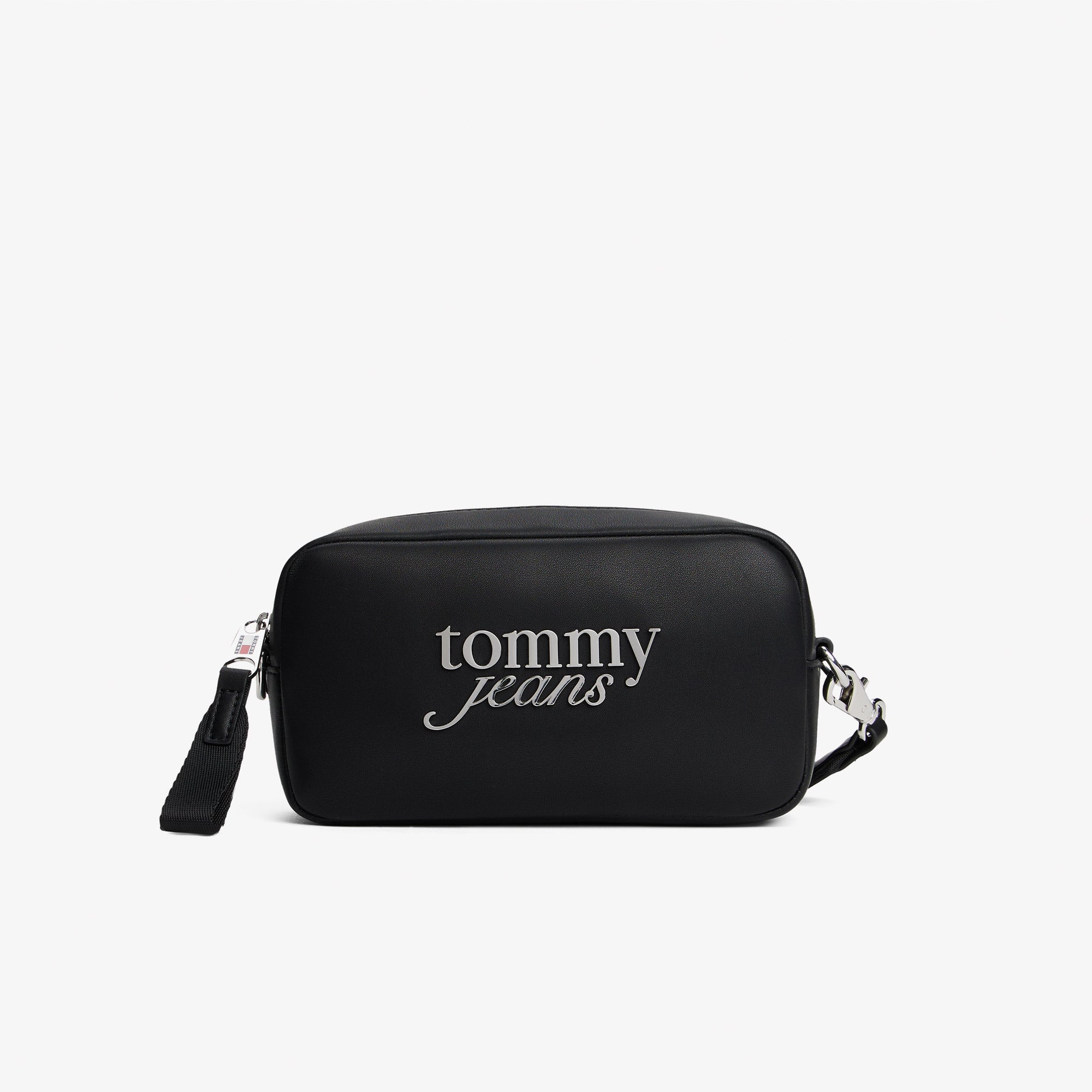  Tommy Jeans Bold Script Kadın Siyah Omuz Çantası