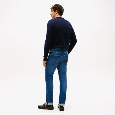  Tommy Hilfiger Denton James Erkek Straight Mavi Jean Pantolon