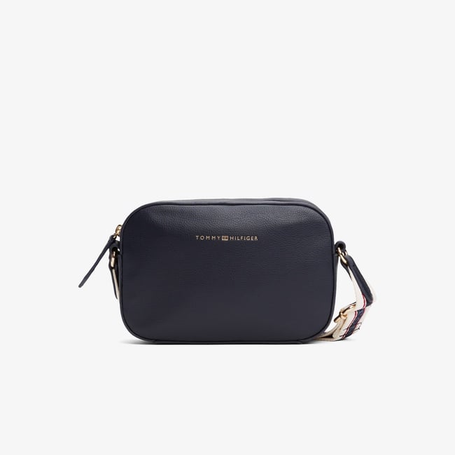  Tommy Hilfiger Logotape Kadın Lacivert Çapraz Çanta