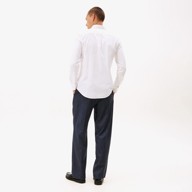  Tommy Hilfiger Dobby Erkek Beyaz Gömlek