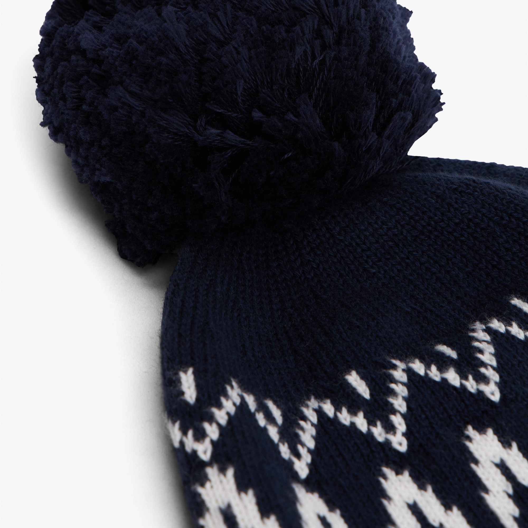 Tommy Hilfiger Fairisle Çocuk Lacivert Bere