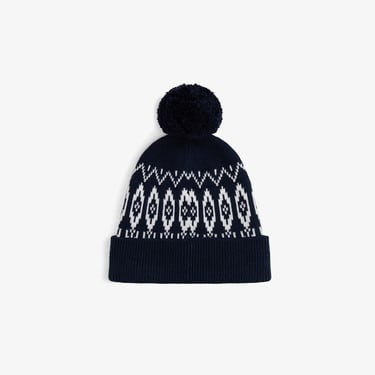  Tommy Hilfiger Fairisle Çocuk Lacivert Bere