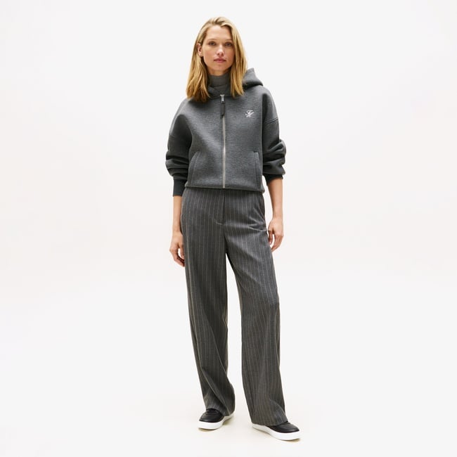  Tommy Hilfiger Essential Elevated Court Kadın Siyah Sneaker