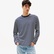 Tommy Jeans Regular Breton Stripe Erkek Mavi T-Shirt