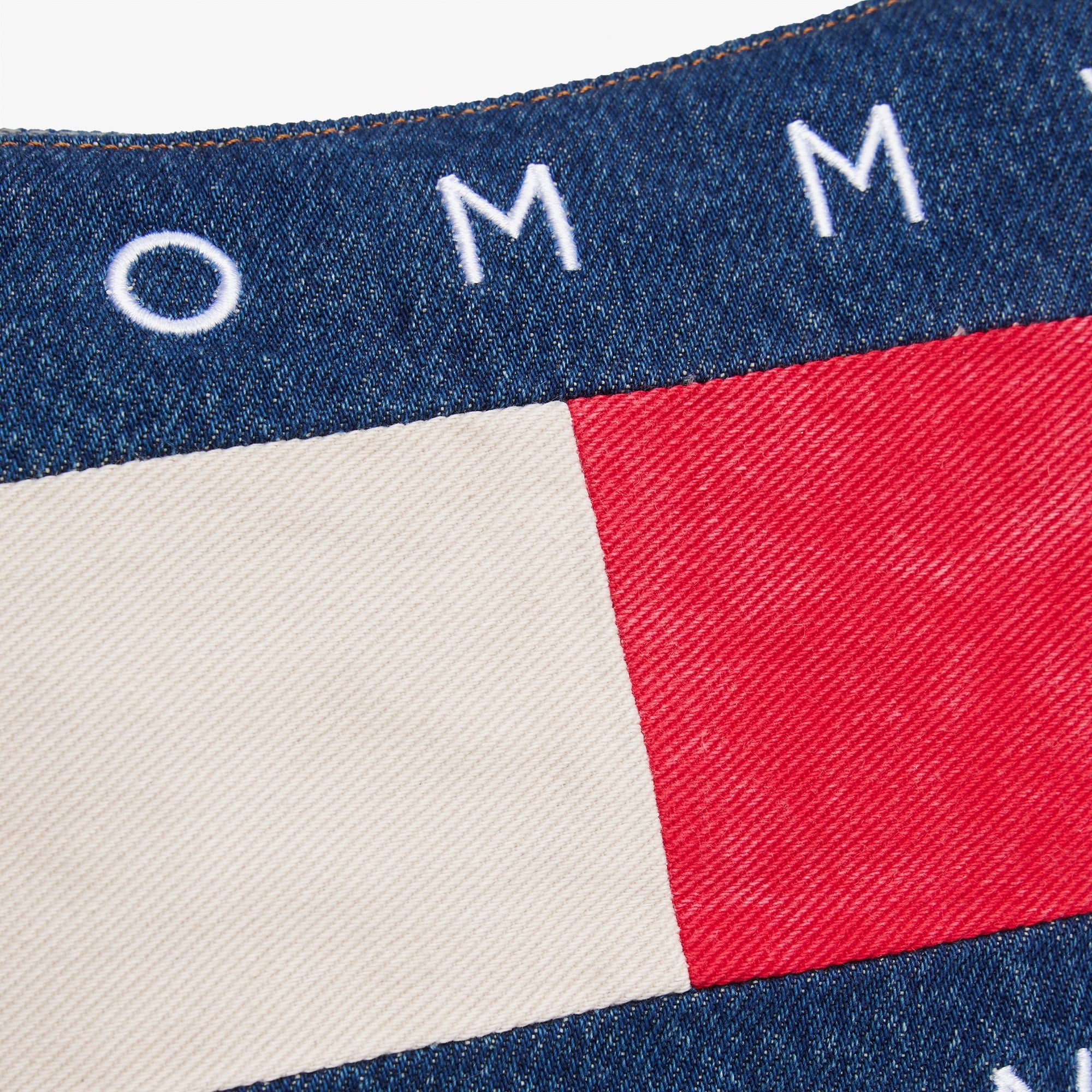 Tommy Jeans Archive Denim Kadın Mavi Omuz Çantası