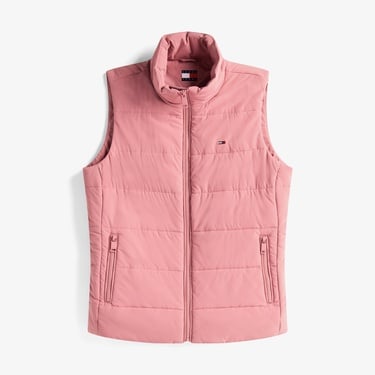  Tommy Jeans Padded Kadın Pembe Yelek