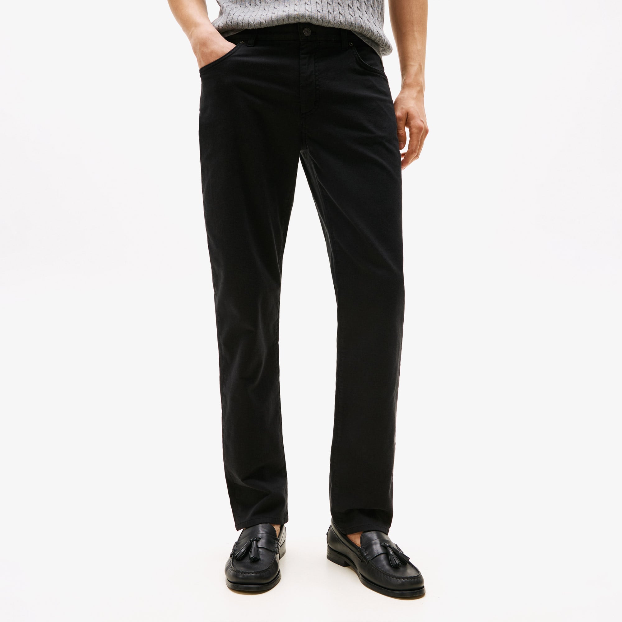  Tommy Hilfiger Denton Comfort Erkek Siyah 5 Cepli Pantolon