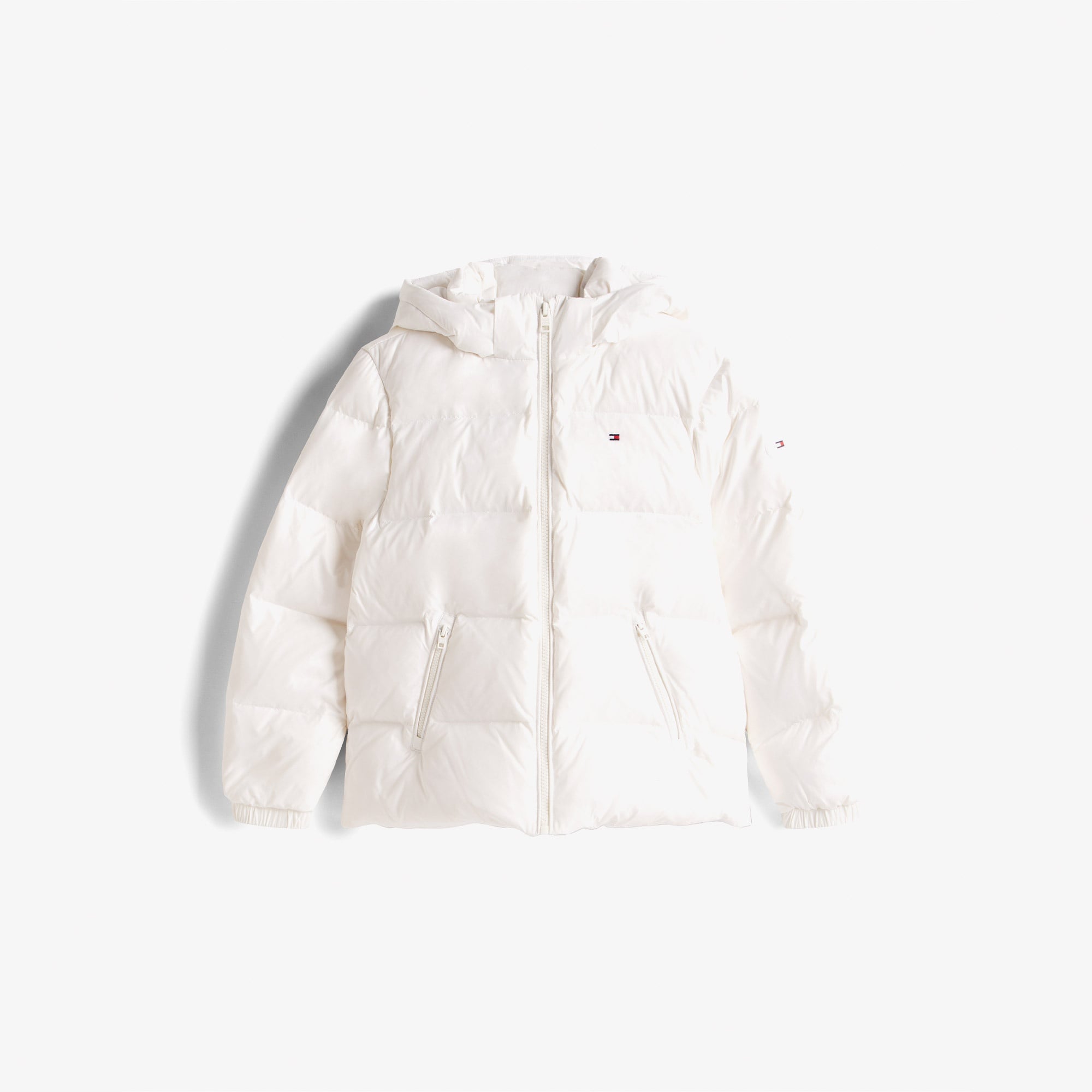 Tommy Hilfiger Essential Down Çocuk Puffer Beyaz Mont